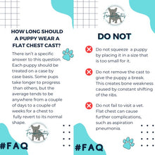 Load image into Gallery viewer, Puppy Flat Chest protector & treatment "bundle"All Sizes