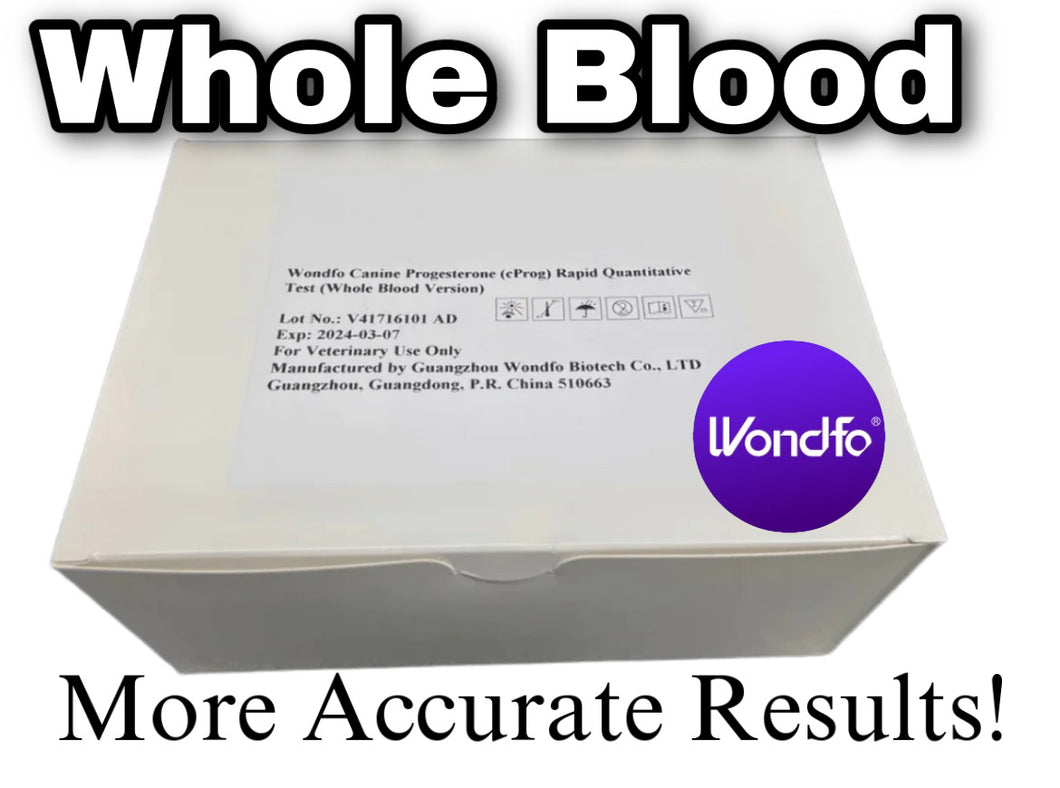 *NEW PRICE UPDATE* (Wondfo) progesterone (whole blood) test strips