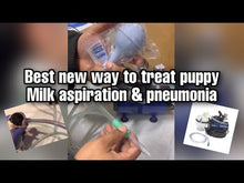 Mag -load at maglaro ng video sa gallery ng gallery, Neo-natal suction machine na may adapter para sa mga tuta