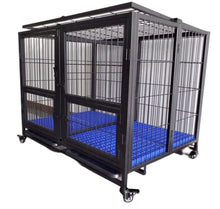Load image into Gallery viewer, 43”in iron double door cage &amp; Floors *FREE SHIPPING*
