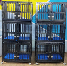 गैलरी व्यूवर में इमेज लोड करें, 43 "आयरन डबल डोर केज और फर्श में *मुफ्त शिपिंग *