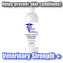 Load image into Gallery viewer, Medicated Dog Shampoo (Veterinary Strength) Iodine Therapy Large 16 oz.
