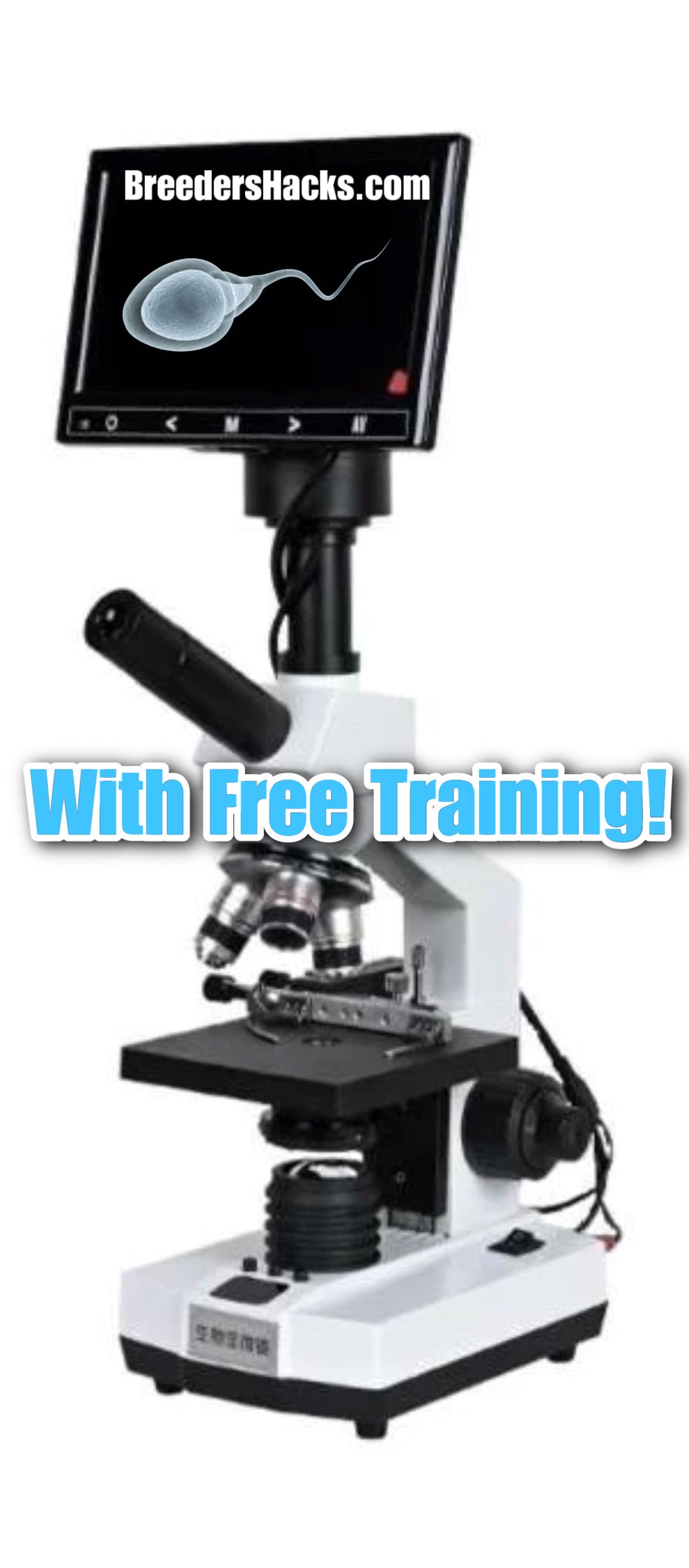 *Veterinary Grade* canine semen analysis microscope With FREE TRAINING