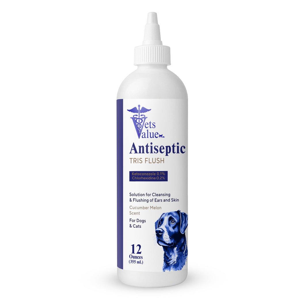 Medicated Veterinary Formulated Ear Flush (XL Bottle)